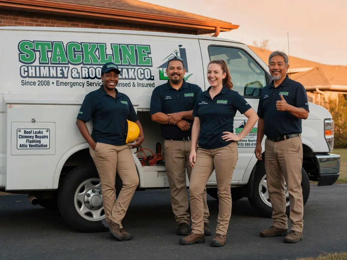 Chimney flashing repair company in Portage, UT